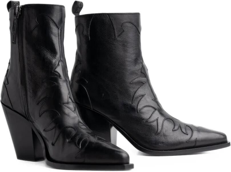 Sartore flame-detail western boots Zwart - Foto 2
