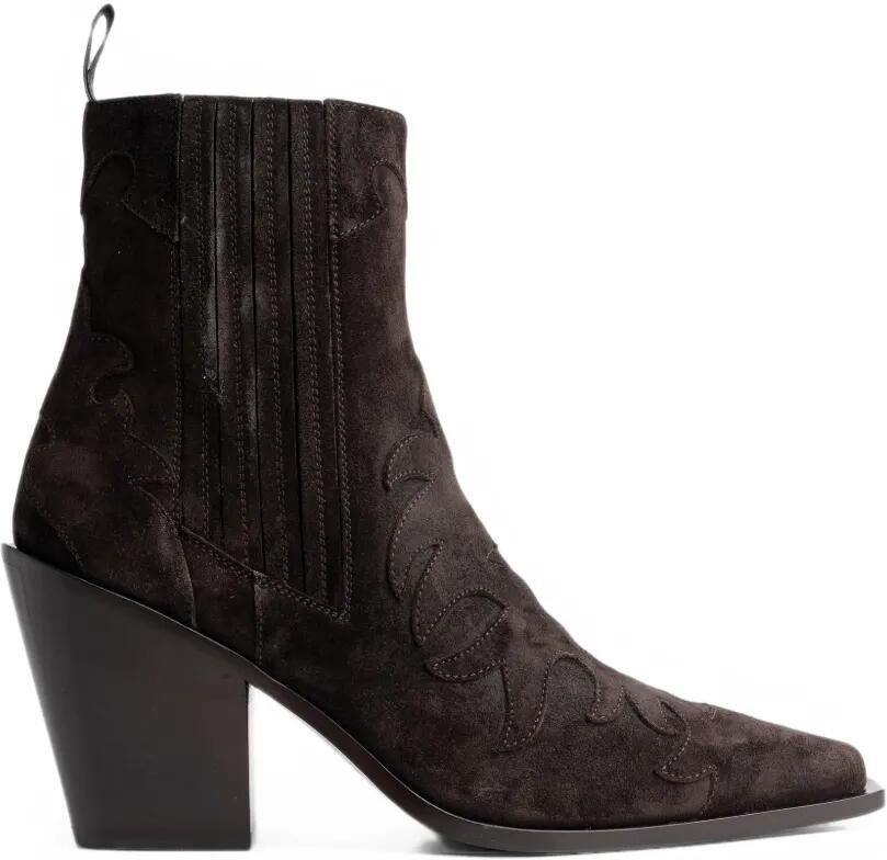 Sartore leather western boots Bruin