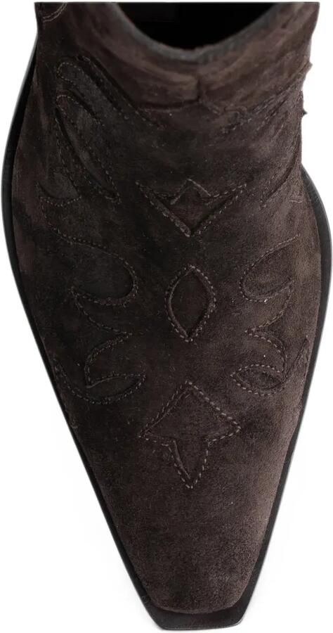 Sartore leather western boots Bruin - Foto 3