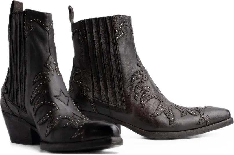 Sartore studded flame-appliqué boots Bruin - Foto 2