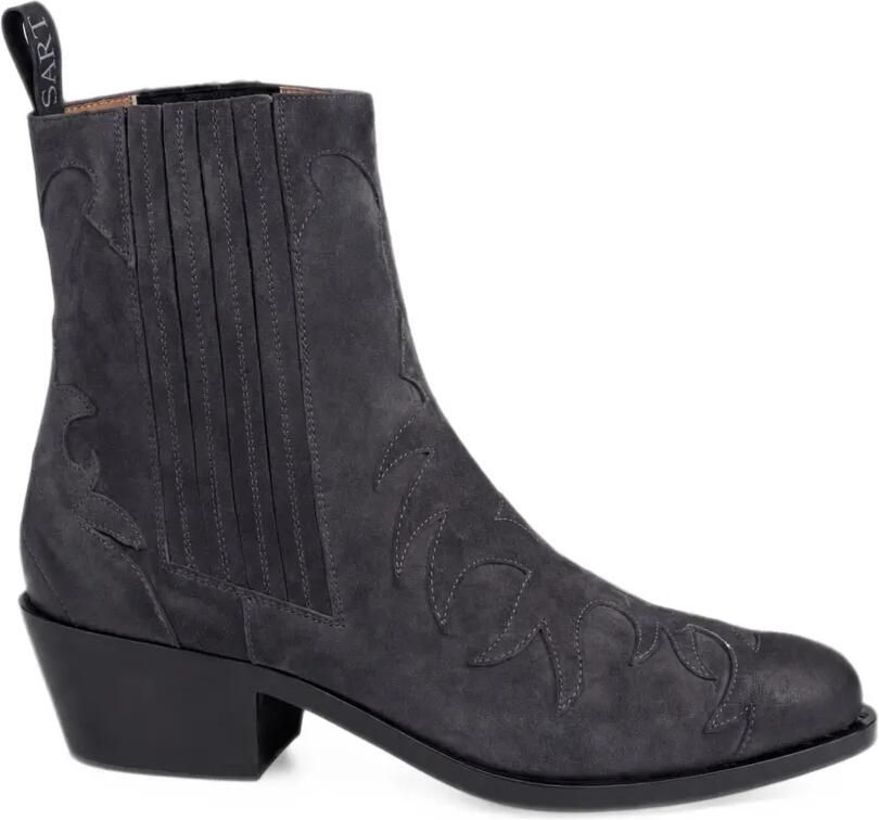 Sartore suede ankle boots Grijs