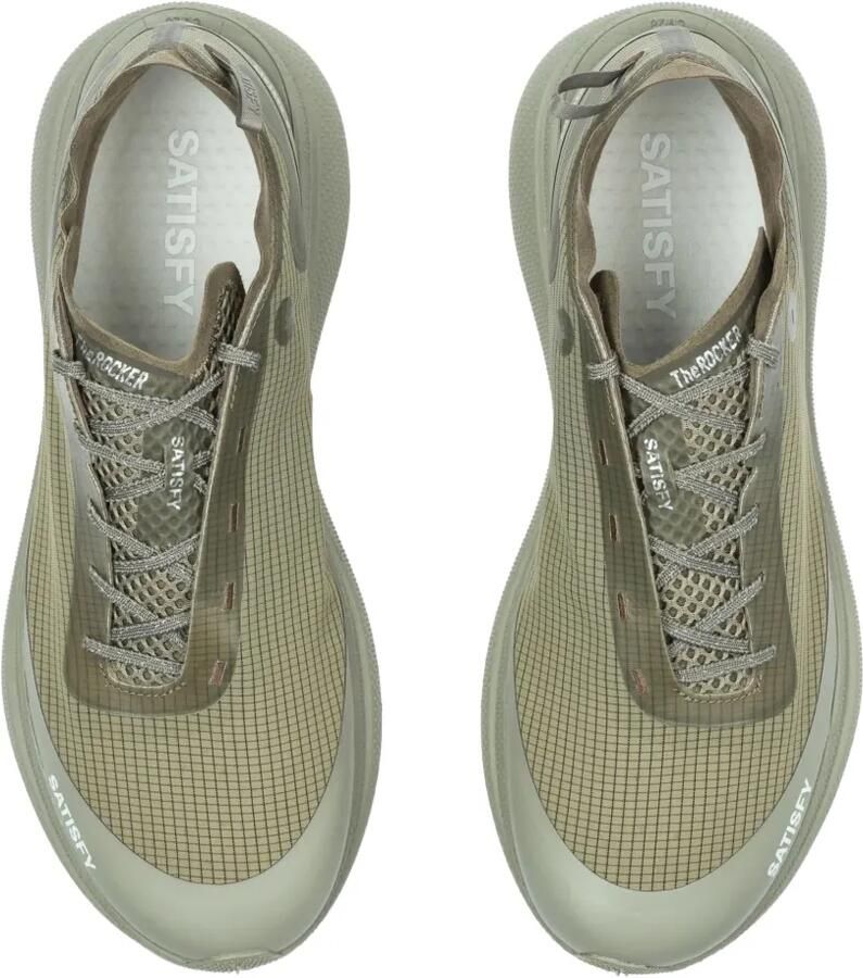 Satisfy TheRocker sneakers met mesh vlak Groen - Foto 2