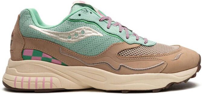 Saucony 3D Grid Hurricane sneakers Bruin