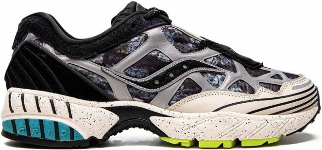 Saucony Grid Web Reflect sneakers Zwart