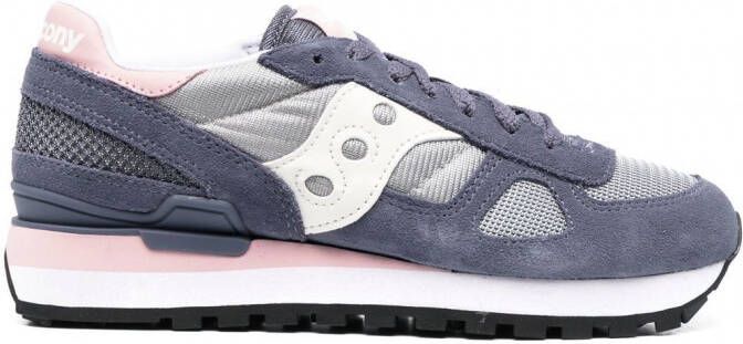 Saucony Low-top sneakers met vlakken Blauw