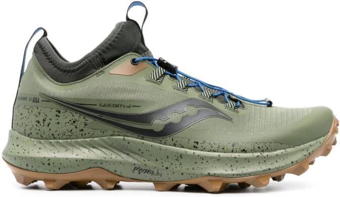 Saucony Peregrine 13 ST sneakers Groen