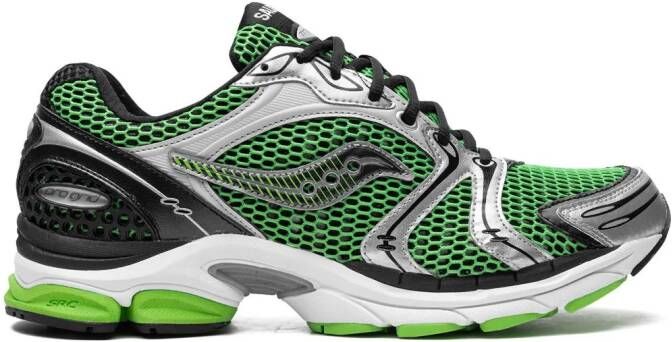 Saucony ProGrid Triumph 4 "Green Silver" sneakers Groen