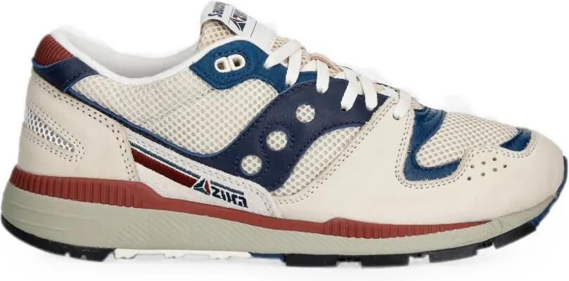 Saucony Azura leren sneakers met vlakken Beige