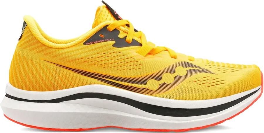 Saucony Endorphin Pro 2 "Vizigold Vizired" sneakers Geel