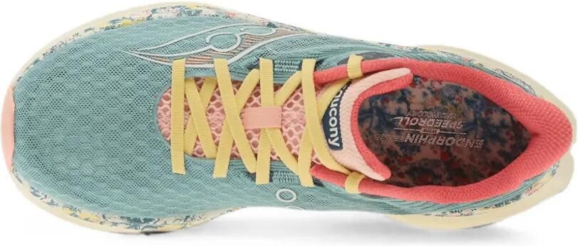 Saucony Endorphin Speed 5 sneakers met bloemenprint Groen - Foto 4