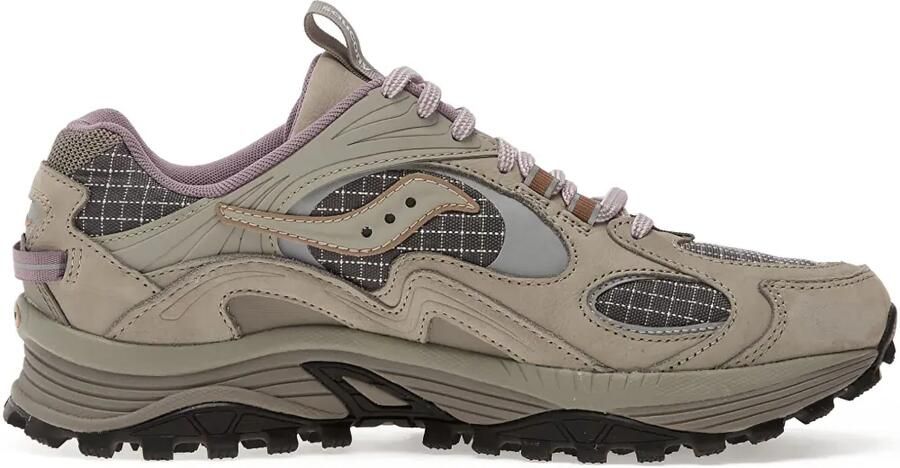 Saucony Grid Aura sneakers met vlakken Beige