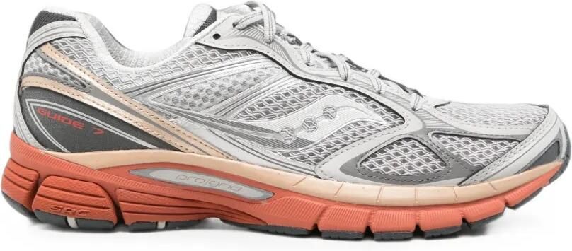 Saucony Guide 7 mesh sneakers Grijs