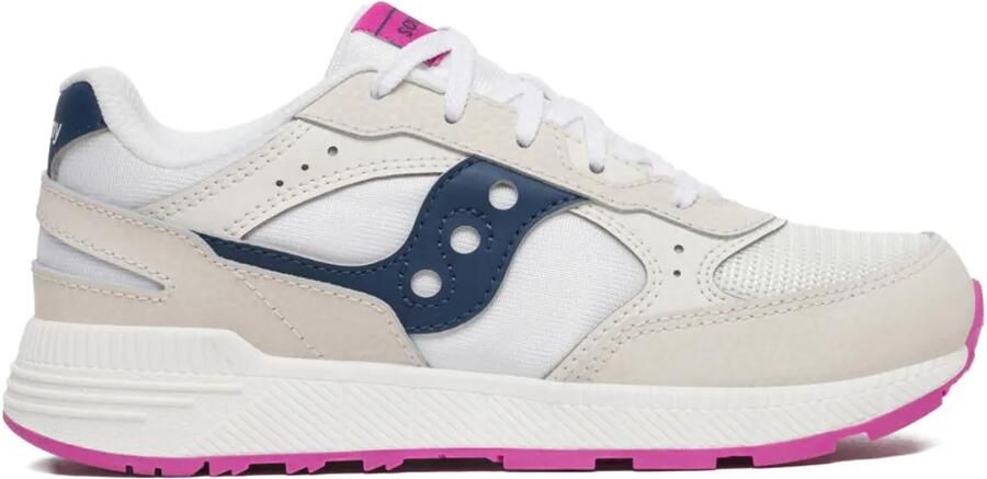 Saucony Kids Eclipse KDZ sneakers met mesh vlak Wit