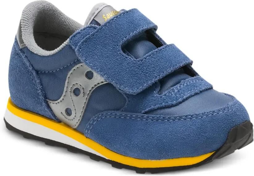 Saucony Kids Jazz TD sneakers met klittenband Blauw