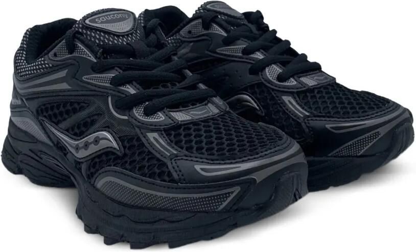 Saucony Kids Omni 9 mesh sneakers Zwart