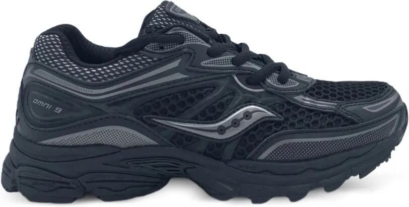 Saucony Kids Omni 9 mesh sneakers Zwart - Foto 3