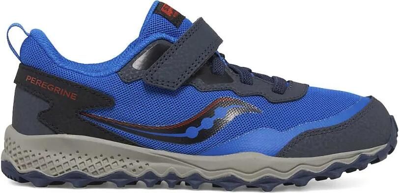 Saucony Kids Peregrine sneakers met klittenband Blauw