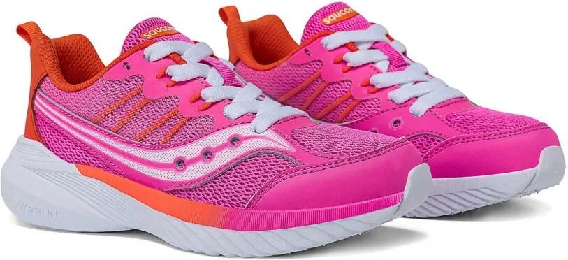 Saucony Kids Sneakers met mesh vlak Roze