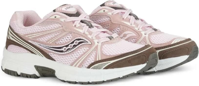 Saucony Kids Sneakers met mesh vlakken Roze