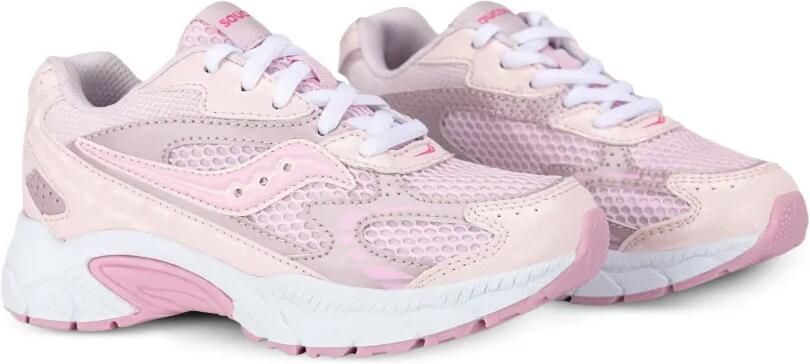 Saucony Kids Sneakers met mesh vlakken Roze
