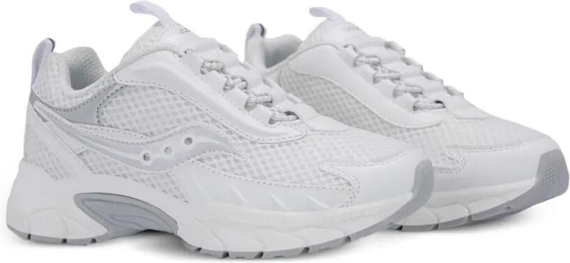 Saucony Kids Volt SE low-top sneakers met mesh vlakken Wit