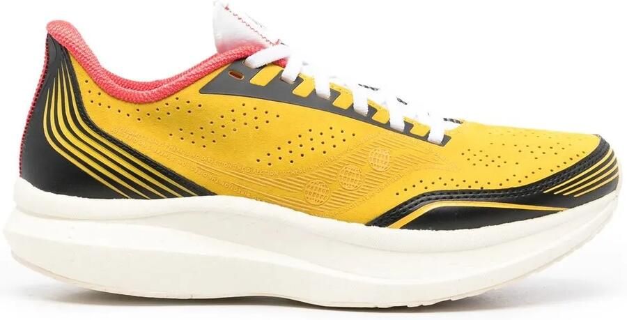 Saucony Kinvara low-top sneakers Geel