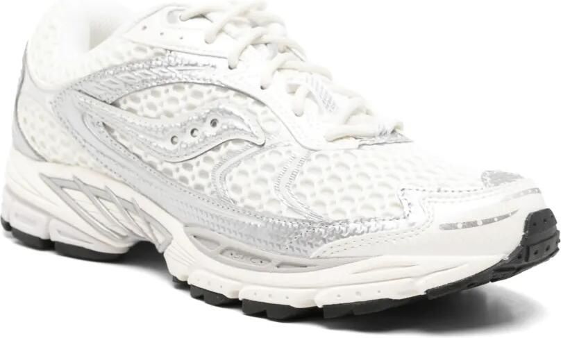 Saucony Metallic sneakers met mesh vlakken Wit - Foto 2