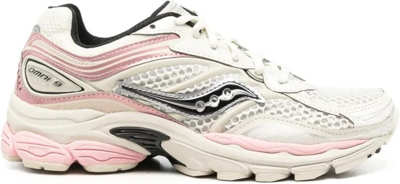 Saucony Omni 9 mesh sneakers Beige - Foto 4