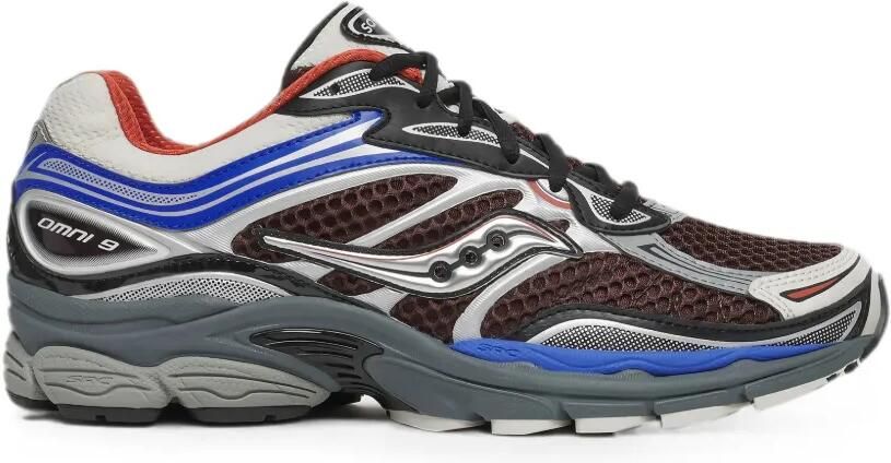 Saucony Omni 9 sneakers met vlakken Bruin