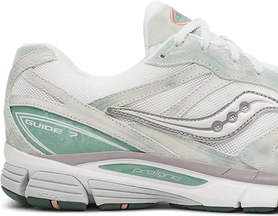 Saucony Progrid Guide 7 low-top sneakers met mesh vlakken Wit - Foto 2