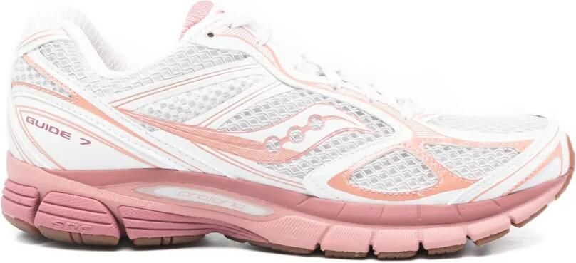 Saucony ProGrid Guide 7 sneakers met mesh vlak Wit