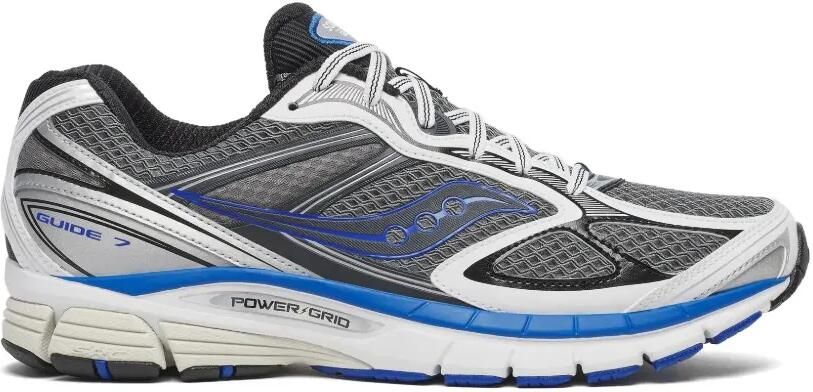 Saucony ProGrid Guide 7 sneakers met vlakken Grijs