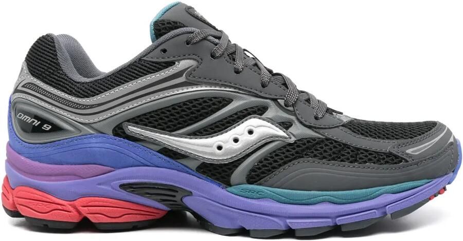 Saucony Progrid Omni 9 Galaxy sneakers Zwart