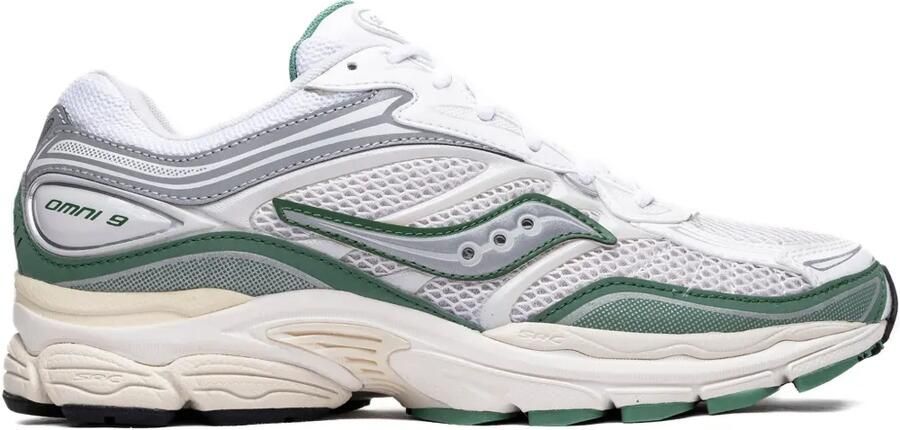 Saucony ProGrid Omni 9 "Green White" sneakers Wit