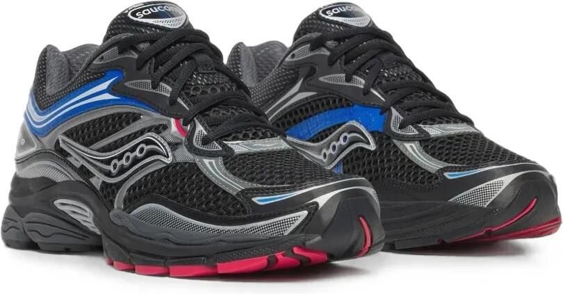 Saucony ProGrid Omni 9 multi panels sneakers Zwart