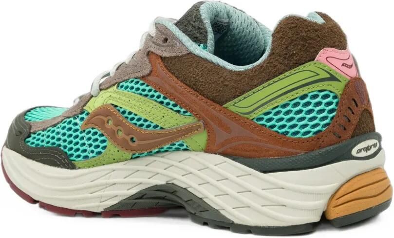 Saucony ProGrid Omni 9 sneakers met mesh Blauw