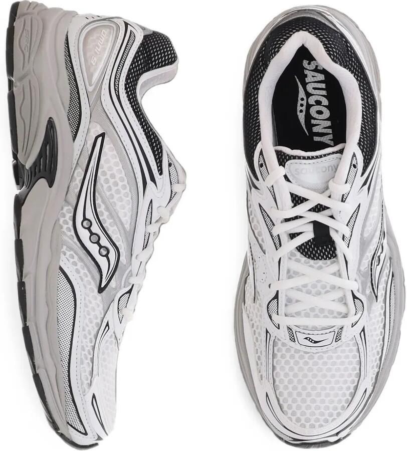 Saucony ProGrid Omni 9 sneakers met mesh vlakken Wit - Foto 3