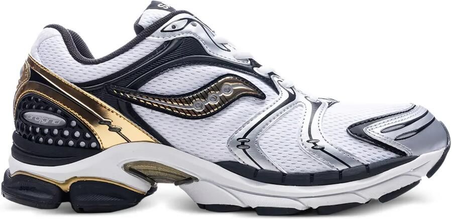 Saucony ProGrid Triumph 4 CS "Gold Chrome" sneakers Wit