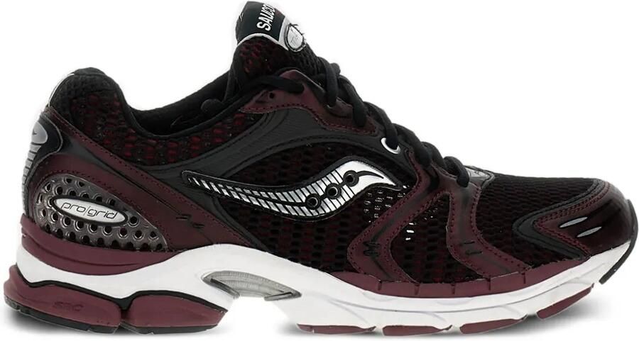 Saucony Progrid Triumph 4 sneakers met mesh vlak Zwart