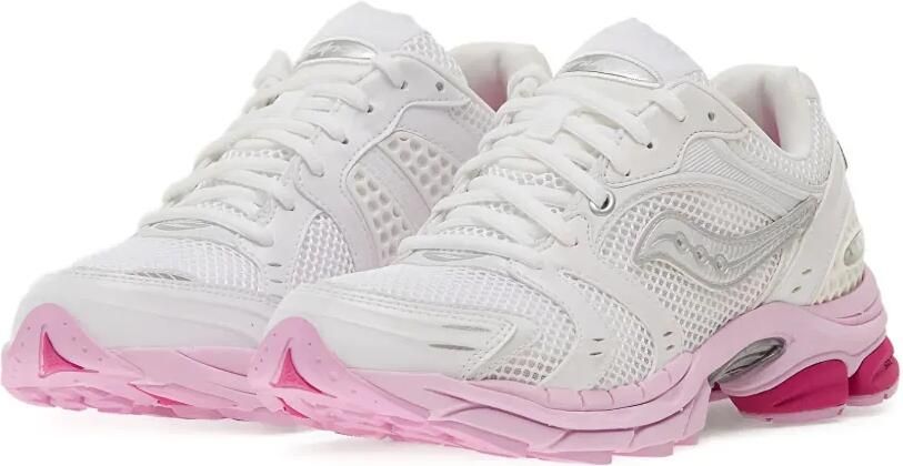 Saucony Progrid Triumph 4 sneakers met mesh vlakken Wit - Foto 3