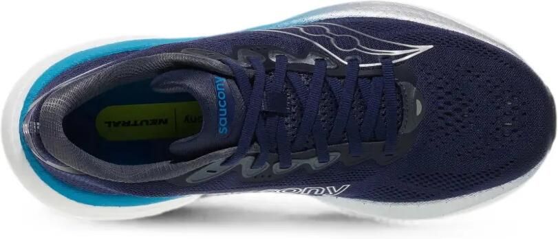 Saucony Ride 19 mesh sneakers Blauw - Foto 4