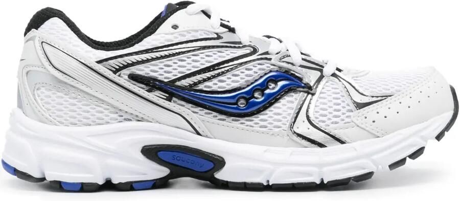 Saucony Ride Millenium sneakers met mesh Wit