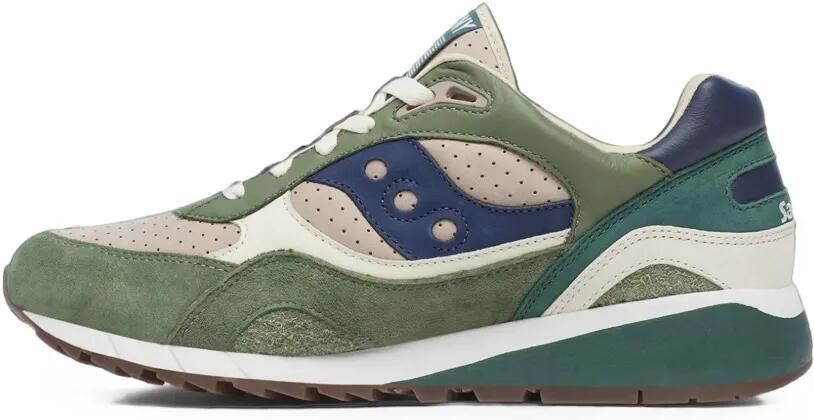 Saucony Shadow 6000 sneakers met vlakken Groen