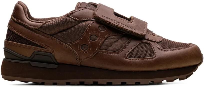 Saucony Shadow Original sneakers met klittenband Bruin