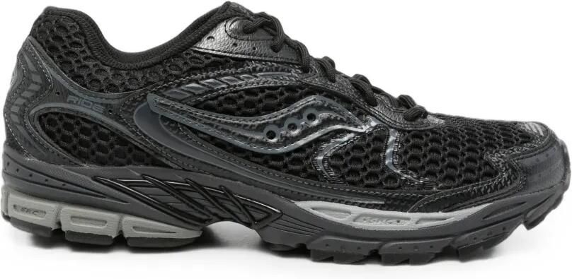 Saucony Sneakers met mesh vlakken Zwart
