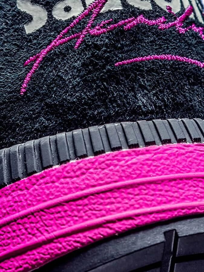 Saucony x Acribik 'Tech Noir' sneakers met kleurverloop Zwart - Foto 2