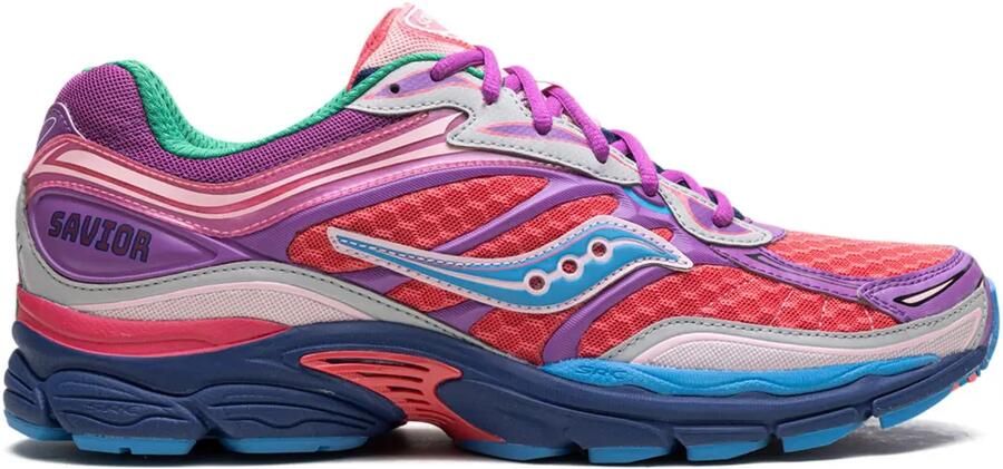 Saucony x Jae Tips Pro Grid Omni 9 "To Do List Pink" sneakers Roze