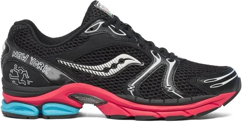 Saucony x Keith Haring ProGrid Triumph 4 sneakers Zwart