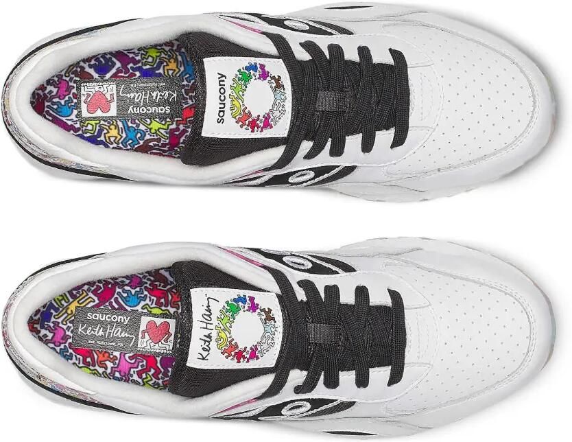 Saucony x Keith Haring Shadow 6000 sneakers Wit - Foto 2