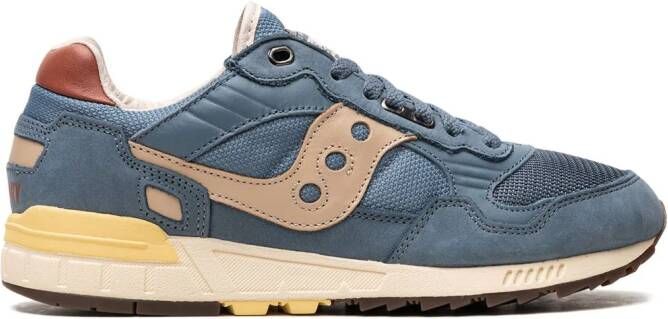 Saucony "Shadow 5000 Premium Denim Yellow sneakers" Blauw